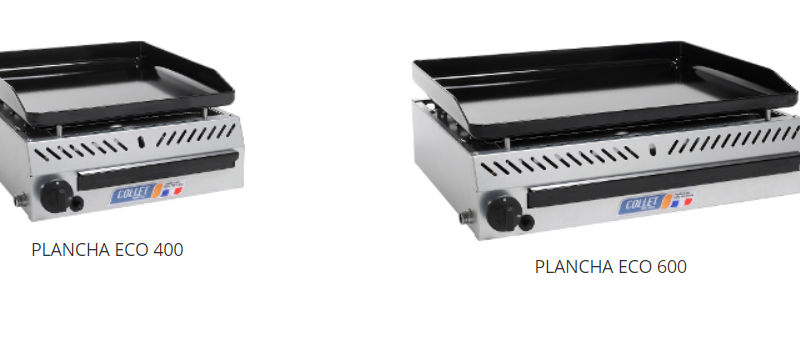 Planchas gaz ECO & STAR - COLLET INDUSTRIES