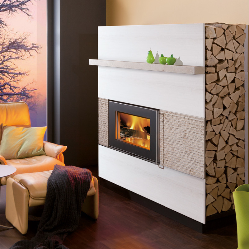 Poêle à bois-cheminée BELFORT - MAX BLANK