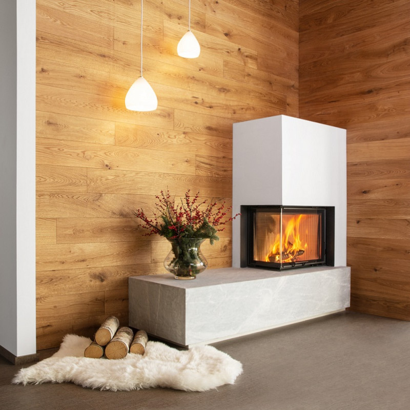 Foyer à bois ECKA Angle - HOXTER