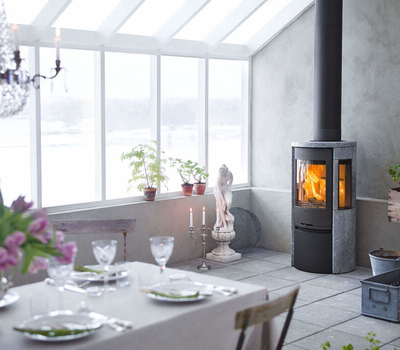 Poêle à bois C556T - CONTURA