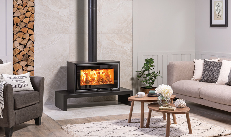 Poêle à bois STUDIO AIR 1 FREESTANDING - STOVAX & GAZCO