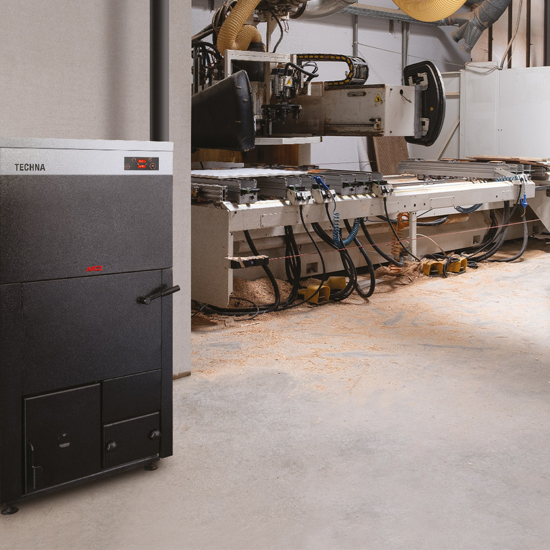 Chaudière à pellets TECHNA SMART CLEAN - MCZ