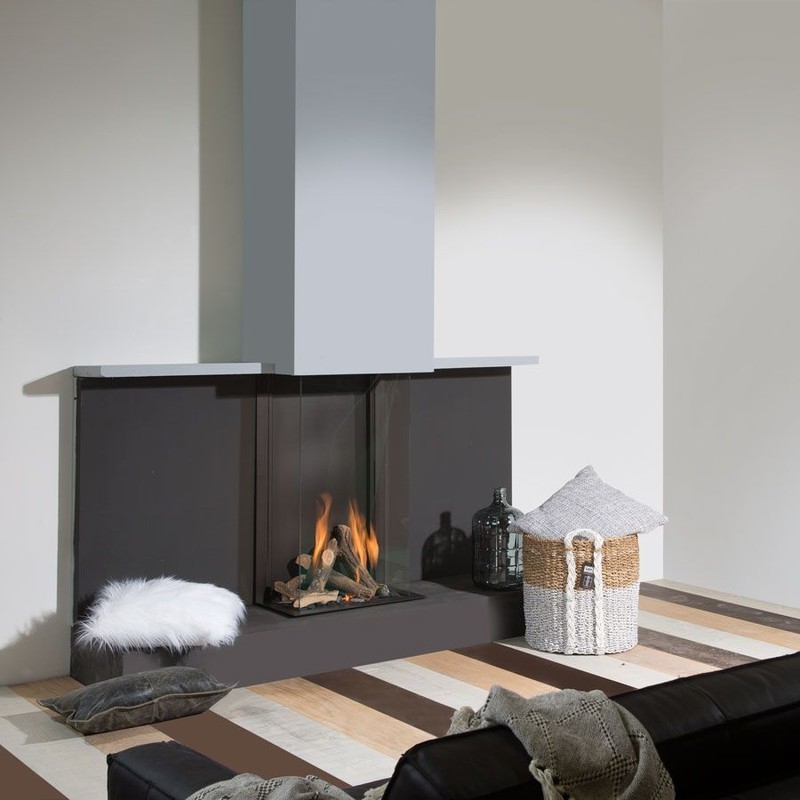 Foyer gaz simple-face - LENGA - WANDERS FIRES & STOVES