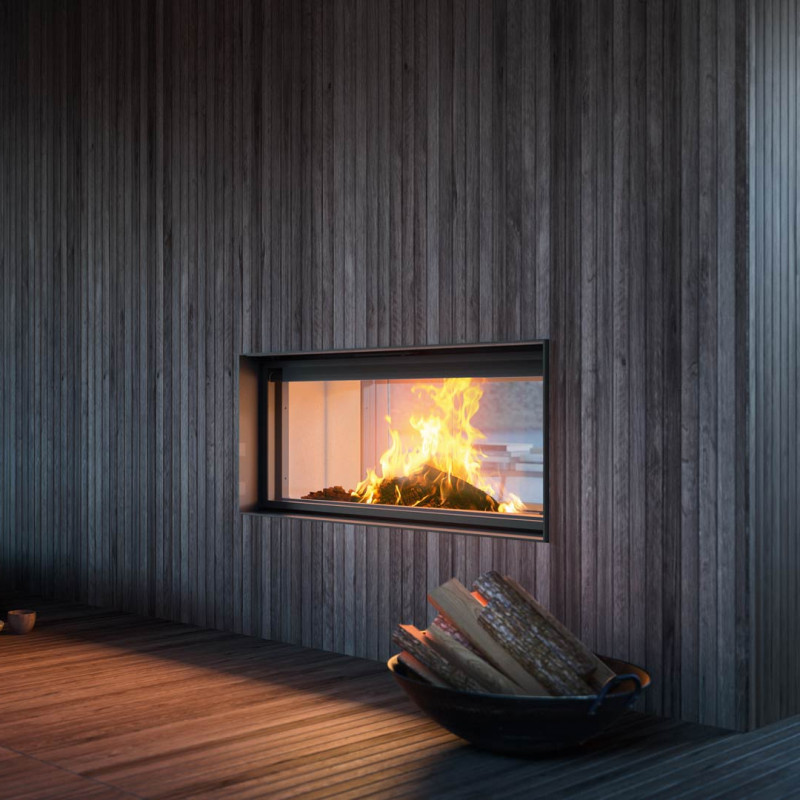 Cheminées à bois PLASMA 115B WOOD - MCZ